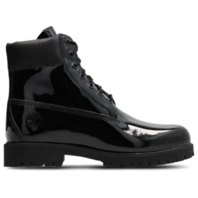 6-Inch Premium Waterproof Boot aus wasserfestem Lackleder „Schwarz“ 6-Inch Premium Waterproof Boot aus wasserfestem Lackleder „Schwarz“