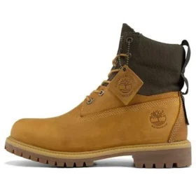 6-Inch Premium Waterproof ReBOTL Stiefel mit breiter Passform „Weizen-Nubuk und Stoff“ 6-Inch Premium Waterproof ReBOTL Stiefel mit breiter Passform „Weizen-Nubuk und Stoff“