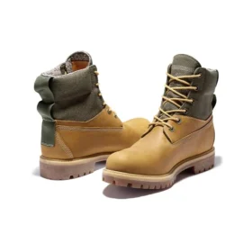 6-Inch Premium Waterproof ReBOTL-Stiefel „Weizen-Nubuk und Stoff“ 6-Inch Premium Waterproof ReBOTL-Stiefel „Weizen-Nubuk und Stoff“