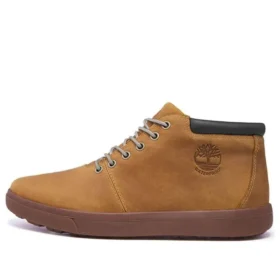 Ashwood Park Mid Wasserdichte Leder-Chukka-Stiefel „Braun“