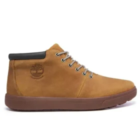 Ashwood Park Mid Wasserdichte Leder-Chukka-Stiefel „Braun“