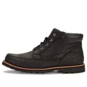 Attleboro Premium Chukka-Stiefel „Schwarz Full Grain“