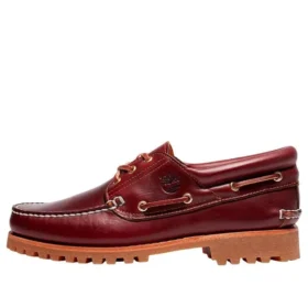 Authentischer 3-Eye Boat „Burgundy“