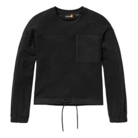 Bold Beginnings Mix Media Creneck Sweater „Schwarz“