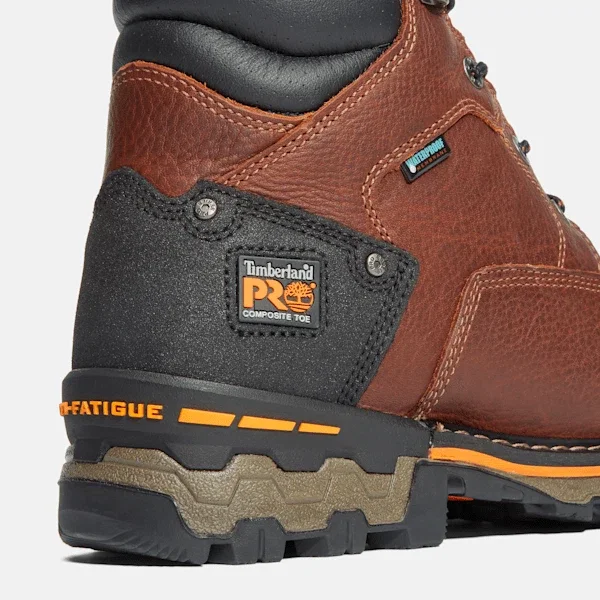 Boondock 6 Herren-Arbeitsstiefel mit Zehenschutzkappe aus Verbundmaterial, wasserdicht Boondock 6 Herren-Arbeitsstiefel mit Zehenschutzkappe aus Verbundmaterial, wasserdicht