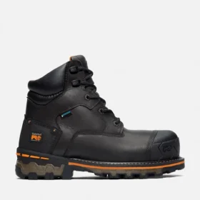Boondock 6-Inch-Arbeitsstiefel für Herren mit Zehenschutzkappe – Schwarz Boondock 6-Inch-Arbeitsstiefel für Herren mit Zehenschutzkappe – Schwarz