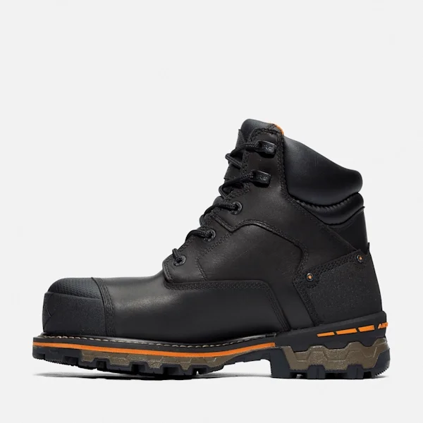Boondock 6-Inch-Arbeitsstiefel für Herren mit Zehenschutzkappe – Schwarz Boondock 6-Inch-Arbeitsstiefel für Herren mit Zehenschutzkappe – Schwarz