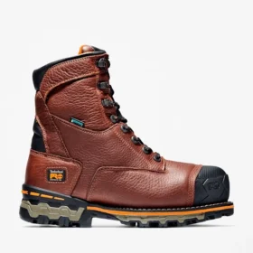 Boondock 8 Herren-Arbeitsstiefel mit Zehenschutzkappe aus Verbundmaterial, wasserdicht Boondock 8 Herren-Arbeitsstiefel mit Zehenschutzkappe aus Verbundmaterial, wasserdicht