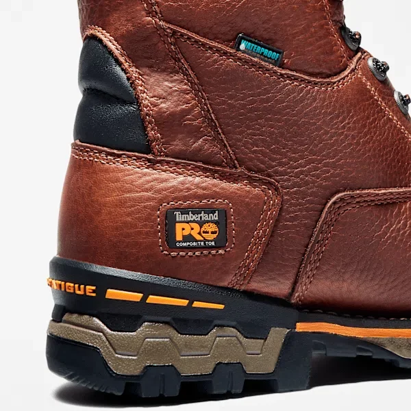 Boondock 8 Herren-Arbeitsstiefel mit Zehenschutzkappe aus Verbundmaterial, wasserdicht Boondock 8 Herren-Arbeitsstiefel mit Zehenschutzkappe aus Verbundmaterial, wasserdicht