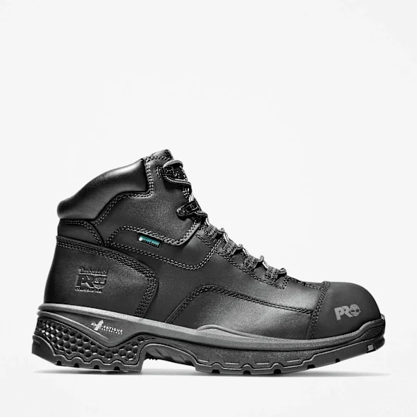 Bosshog 6 Herren-Arbeitsstiefel mit Zehenschutzkappe aus Verbundmaterial, wasserdicht Bosshog 6 Herren-Arbeitsstiefel mit Zehenschutzkappe aus Verbundmaterial, wasserdicht