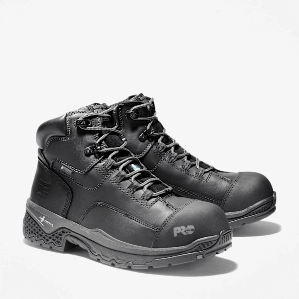 Bosshog 6 Herren-Arbeitsstiefel mit Zehenschutzkappe aus Verbundmaterial, wasserdicht Bosshog 6 Herren-Arbeitsstiefel mit Zehenschutzkappe aus Verbundmaterial, wasserdicht