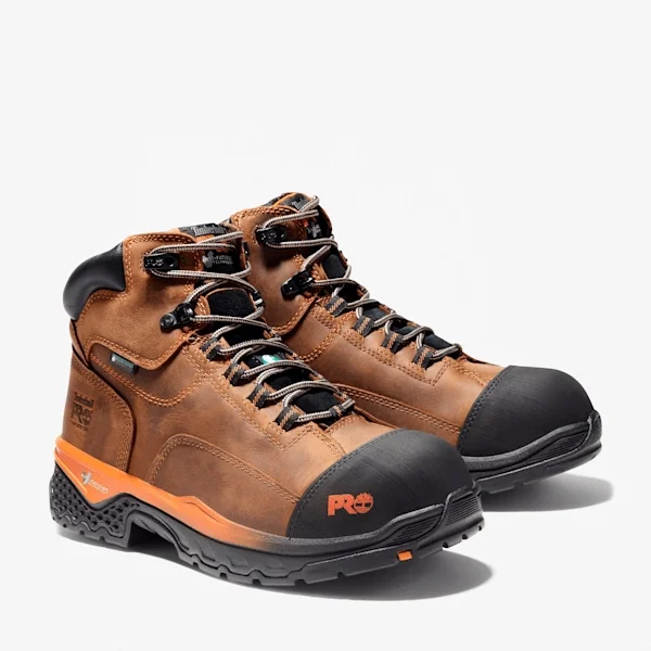 Bosshog 6 Herren-Arbeitsstiefel mit Zehenschutzkappe aus Verbundmaterial, wasserdicht Bosshog 6 Herren-Arbeitsstiefel mit Zehenschutzkappe aus Verbundmaterial, wasserdicht