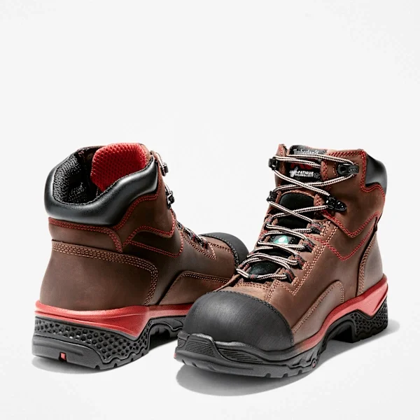 Bosshog 6 Herren-Arbeitsstiefel mit Zehenschutzkappe aus Verbundmaterial, wasserdicht Bosshog 6 Herren-Arbeitsstiefel mit Zehenschutzkappe aus Verbundmaterial, wasserdicht