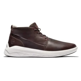 Bradstreet Ultra Leder-Chukka-Stiefel „Dark Brown“