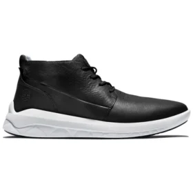 Bradstreet Ultra Leder-Chukka-Stiefel „Schwarz“