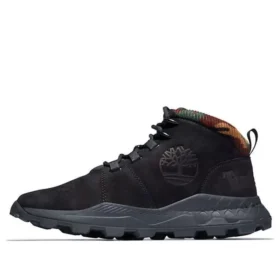 Brooklyn Euro Sprint Stiefel „Schwarz und Camouflage-Kragen“