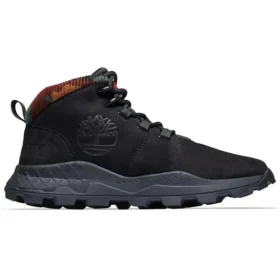 Brooklyn Euro Sprint Stiefel „Schwarz und Camouflage-Kragen“