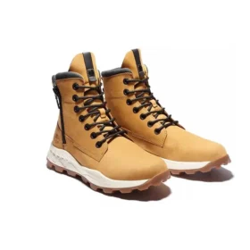 Brooklyn Side Zip Sneaker Stiefel „Weizen Nubuck“