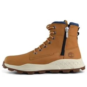 Brooklyn Side Zip Stiefel „Weizen Nubuck“