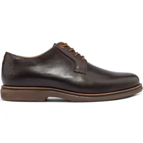 City Groove Derby-Stiefel „Dark Brown Orange“