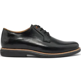 City Groove Derby-Stiefel „Schwarz Orange“