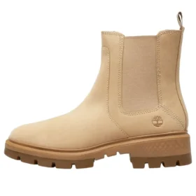 Cortine Valley Mid Chelsea-Stiefel „Beige“