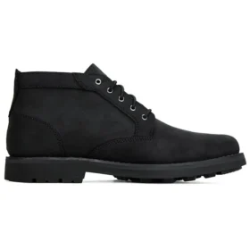 Crestfield wasserdichte Chukka-Stiefel „Schwarz Full Grain“