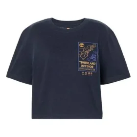 Cropped T-Shirt „Navy“