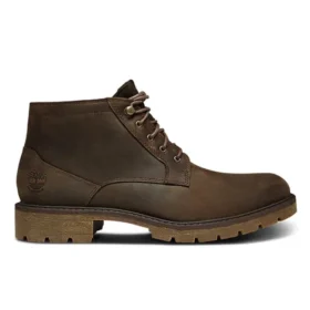 Elmhurst Waterproof Chukka Wide-Fit Stiefel „Dark Braun“