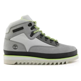Euro Hiker Grip Vibram-Sohle Chukka-Stiefel „Medium Grey Nubuck“