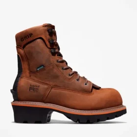 Evergreen Logger Wasserdichter Arbeitsstiefel für Herren mit Zehenschutzkappe