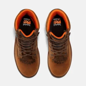 Evergreen Logger Wasserdichter Arbeitsstiefel für Herren mit Zehenschutzkappe