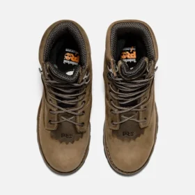Evergreen Logger Wasserdichter Arbeitsstiefel für Herren mit Zehenschutzkappe