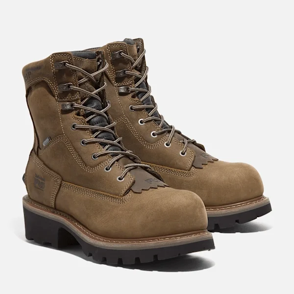Evergreen Logger Wasserdichter Arbeitsstiefel für Herren mit Zehenschutzkappe Evergreen Logger Wasserdichter Arbeitsstiefel für Herren mit Zehenschutzkappe