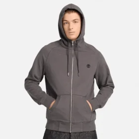 Exeter River Herren-Hoodie mit durchgehendem Reißverschluss