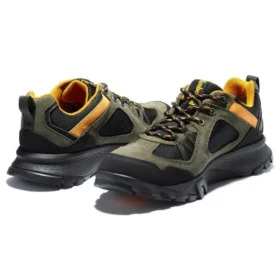 Garrison Trail Waterproof Low Hikers „Schwarz Grün Gelb“