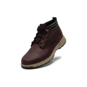 GreenStride Atwells Ave Wasserdichter Chukka-Stiefel „Burgundy Full Grain“