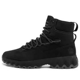 GreenStride Edge wasserdichte Stiefel mit breiter Passform „Schwarz Nubuck“