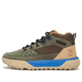 GreenStride Motion 6 Mid Schnür-Wanderstiefel „Deep Lichen Green“