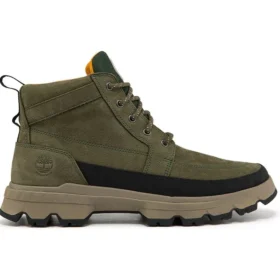 GreenStride Originals Ultra Wide Fit Wasserdichte Chukka-Stiefel „Olivgrün“