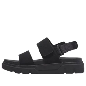 Greyfield 2 Riemchensandalen „Schwarz Suede“