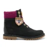 Heritage 6-Inch Boot „Schwarzes Nubukleder mit Rosa“