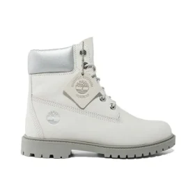 Heritage 6-Inch Boot „Weißes Nubuk und Silber“