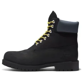 Heritage 6-Inch Wasserdichte Stiefel „Schwarzes regeneratives Leder“ Heritage 6-Inch Wasserdichte Stiefel „Schwarzes regeneratives Leder“