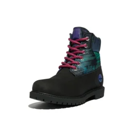 Heritage NL Sky 6-Inch Boot „Schwarzes Nubukleder mit Print“