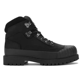 Heritage Wanderstiefel mit Gummikappe „Monochrome Schwarz“