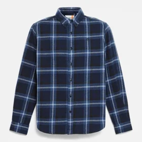 Herren-Flanell-Hemd mit Karomuster, mittelschwer