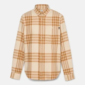 Herren-Flanell-Hemd mit Karomuster, mittelschwer