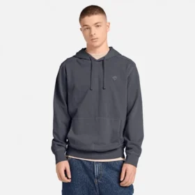 Herren-Hoodie „Merrymack River“, stückgefärbt