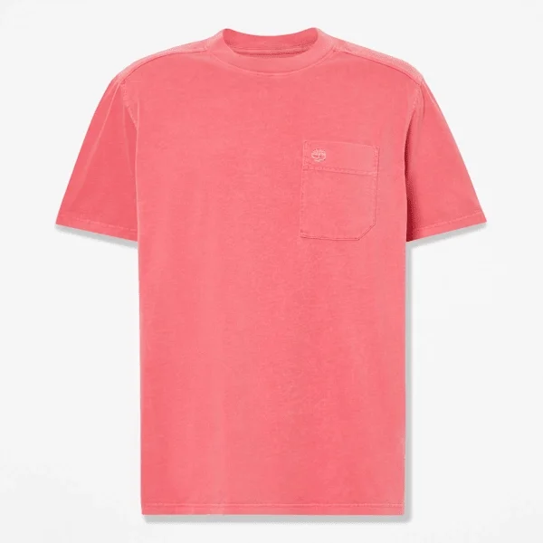 Herren-T-Shirt „Merrymack River“ mit Brusttasche, stückgefärbt Herren-T-Shirt „Merrymack River“ mit Brusttasche, stückgefärbt